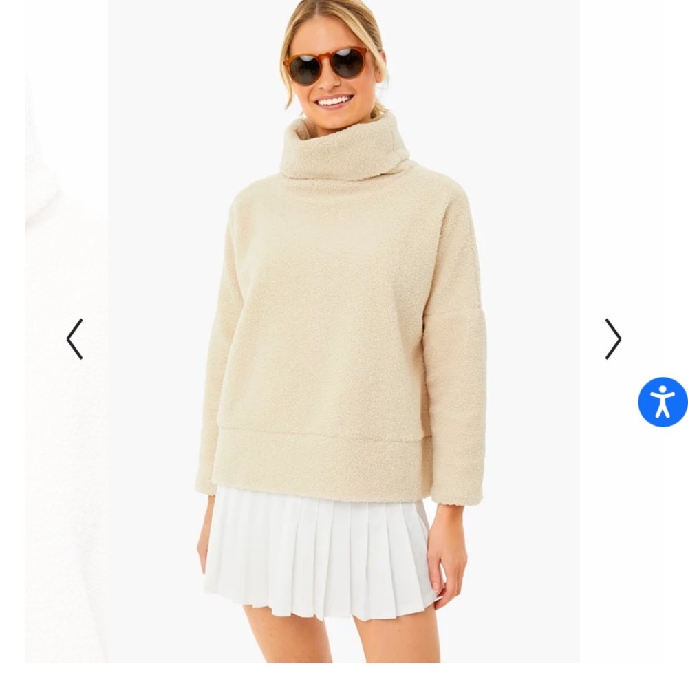 Tuckernuck Sherpa Teddy Funnelneck Small VGUC